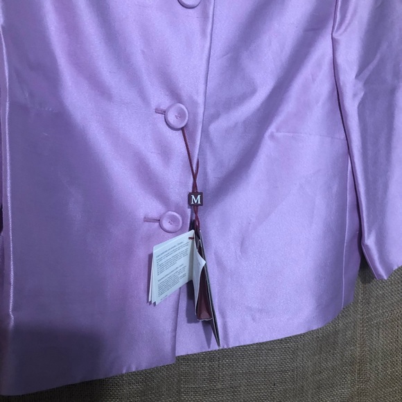 MaxMara SZ 12 Jacket Palmi Purple Lavender Blazer - Picture 5 of 8